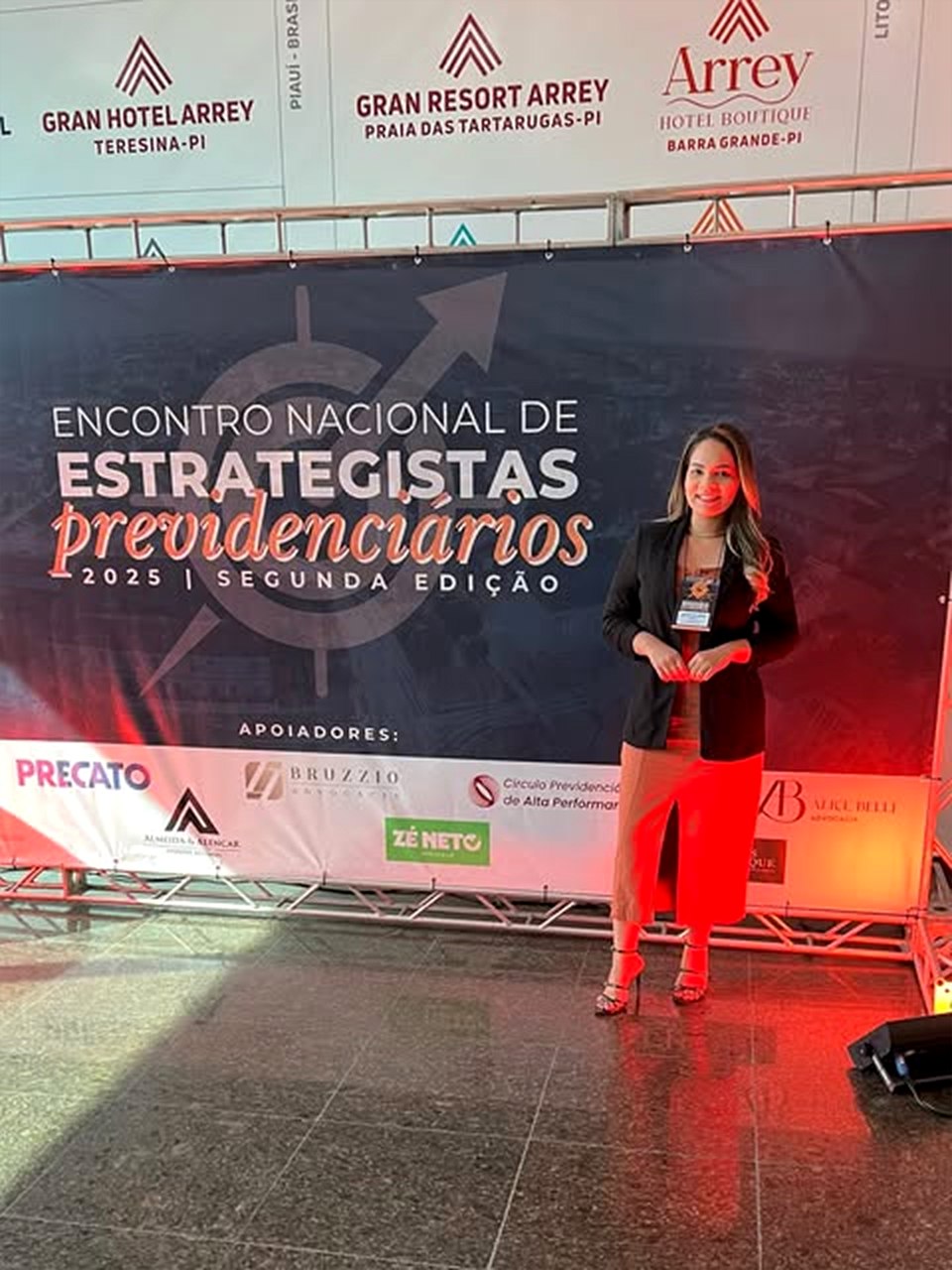 Dra. Nayara no Encontro Nacional de Estrategistas Previdenciários